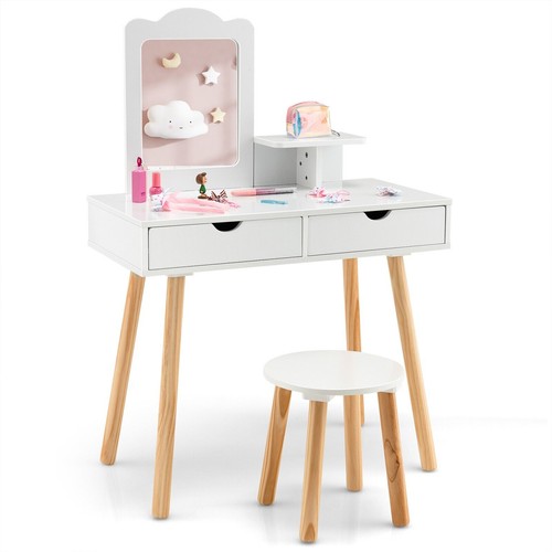 Kids vanity table and - 2-in-1,