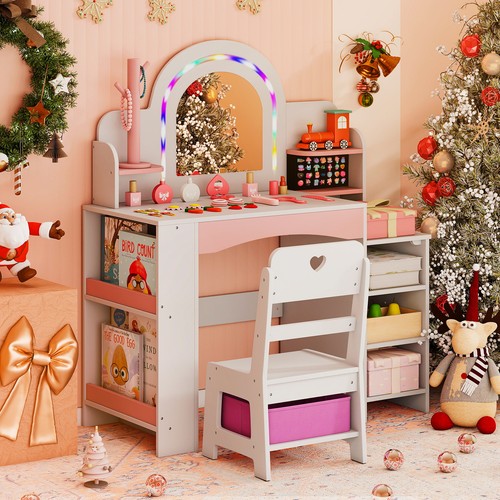 Toddler dressing table chair - table,